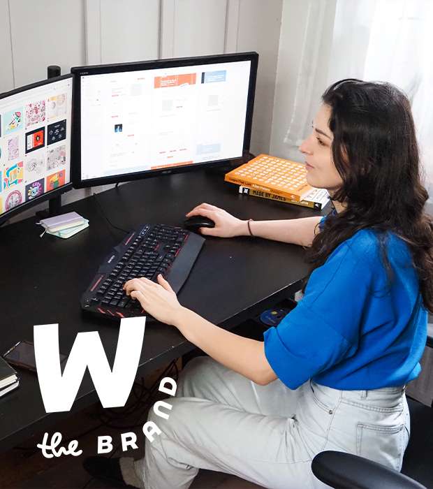 Branding-Design mit Logo „What The Brand“