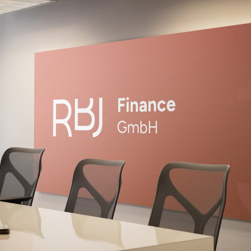 RBJ Finance Office Logowand